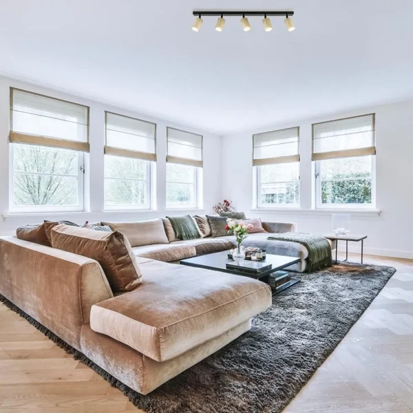 verstelbare_lichts_gu_opb_4.webp New Straluma Verstelbare 5-lichts GU10 opbouwspot goud met zwart