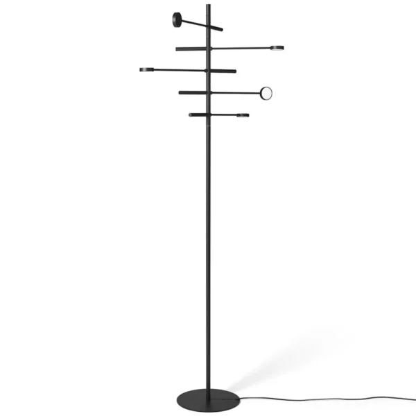 verstelbare_lichts_led_vl_1.webp Best Sale Straluma Verstelbare 5-lichts LED vloerlamp zwart dimbaar