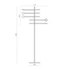 verstelbare_lichts_led_vl_3.webp Best Sale Straluma Verstelbare 5-lichts LED vloerlamp zwart dimbaar