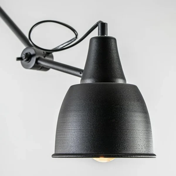 Discount Straluma Verstelbare 3-lichts plafondlamp met zwarte kappen