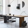 Clearance Straluma Verstelbare 2-lichts plafondlamp met velvet zwarte kappen