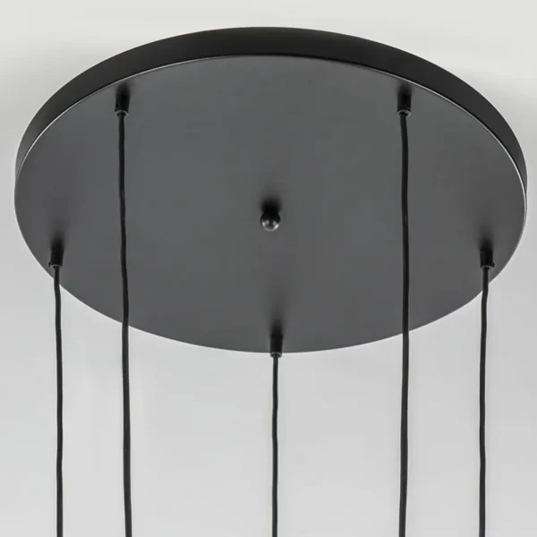Sale Straluma Videlamp Bella 5L rond zwart/brons+smoke