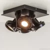 vierkante_led_plafondlamp_1.webp Outlet Straluma Vierkante LED plafondlamp 4-lichts zwart