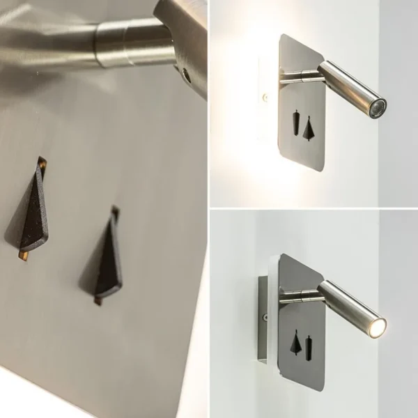 vierkante_led_wandlamp_me_3.webp Outlet Straluma Vierkante LED wandlamp met verstelbare spot
