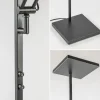 vierkante_uplighter_zwart_2.webp Cheap Straluma Vierkante uplighter zwart met verstelbare leesarm