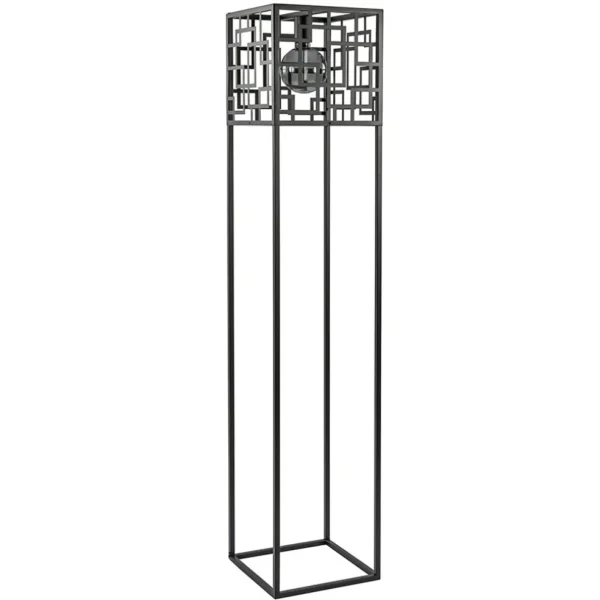 vierkante_vloerlamp_mat_z_0.webp Store Straluma Vierkante vloerlamp mat zwart metaal