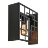 vierkante_wandlamp_zwart__1.webp New Straluma Vierkante wandlamp zwart metaal
