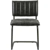 vintage_eetkamerstoel_dar_1.webp Clearance Straluma Vintage eetkamerstoel dark grey met gunmetal frame