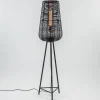 Fashion Straluma Vloerlamp Adeta driepoot draad zwart