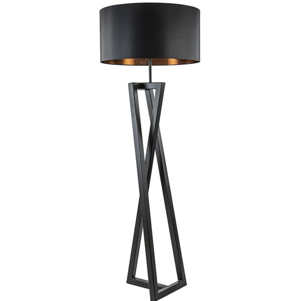 vloerlamp_calitri_zwart_e_0.webp Online Straluma Vloerlamp Calitri zwart EXCL. KAP