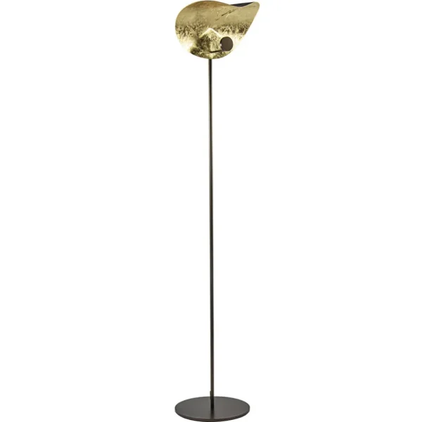 Online Straluma Vloerlamp Chapeau coffee/goldleaf