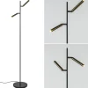 vloerlamp_flute_l_zwartbr_1.webp Hot Straluma Vloerlamp Flute 2L zwart/brons 2xpushdim dtw