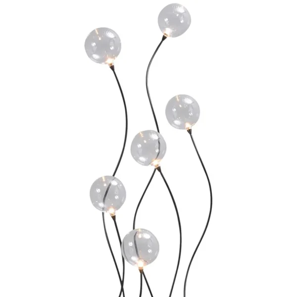 vloerlamp_gio_zwart__bolg_1.webp Sale Straluma Vloerlamp Gio zwart + bolglas helder