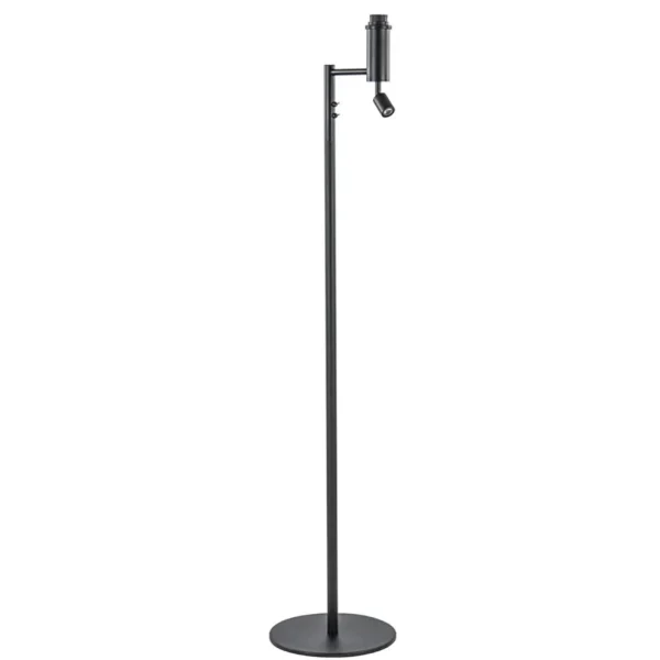 vloerlamp_havana__leesspo_0.webp Online Straluma Vloerlamp Havana + leesspot zwart z/kap