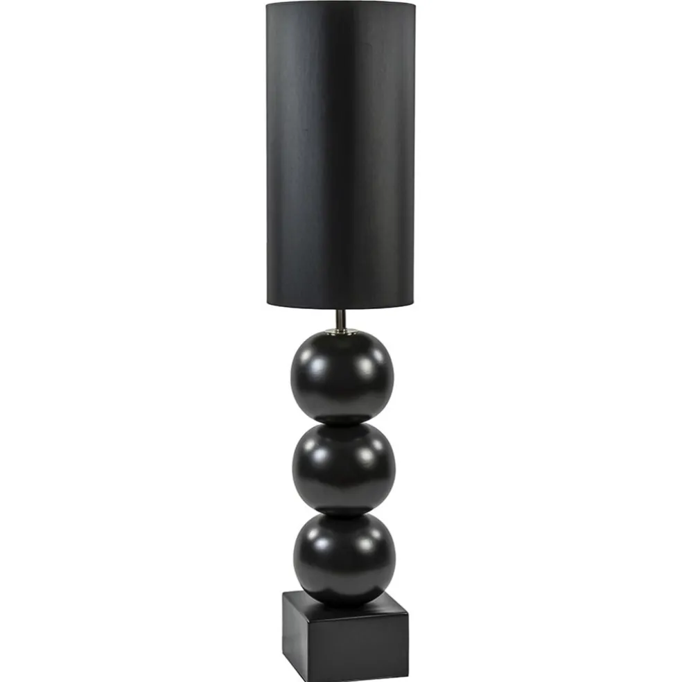 vloerlamp_hotel_chic_zwar_0.webp Sale Straluma Vloerlamp hotel chic zwart met kap zwart/goud