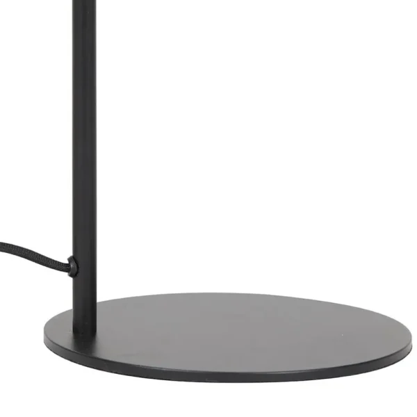 New Straluma Vloerlamp Lekar zwart met smoke glas