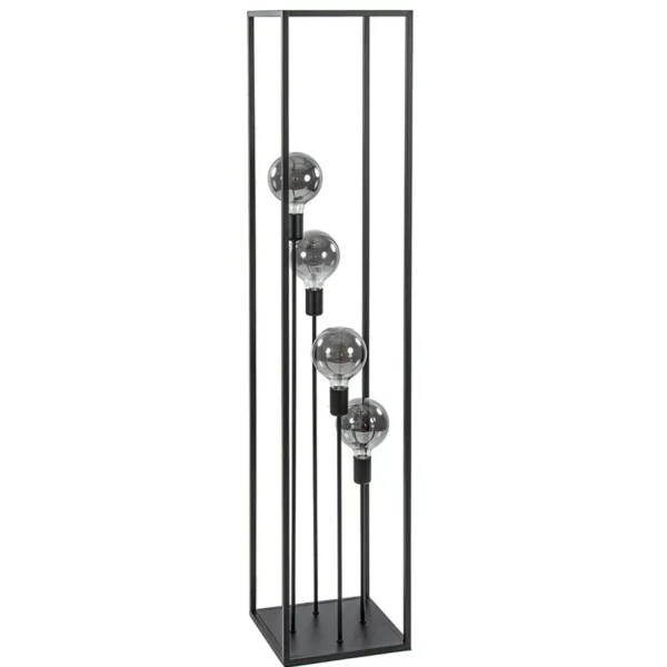 Flash Sale Straluma Vloerlamp open frame zwart 4-lichts