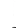 Outlet Straluma Vloerlamp Think pin zwart met pushdimmer