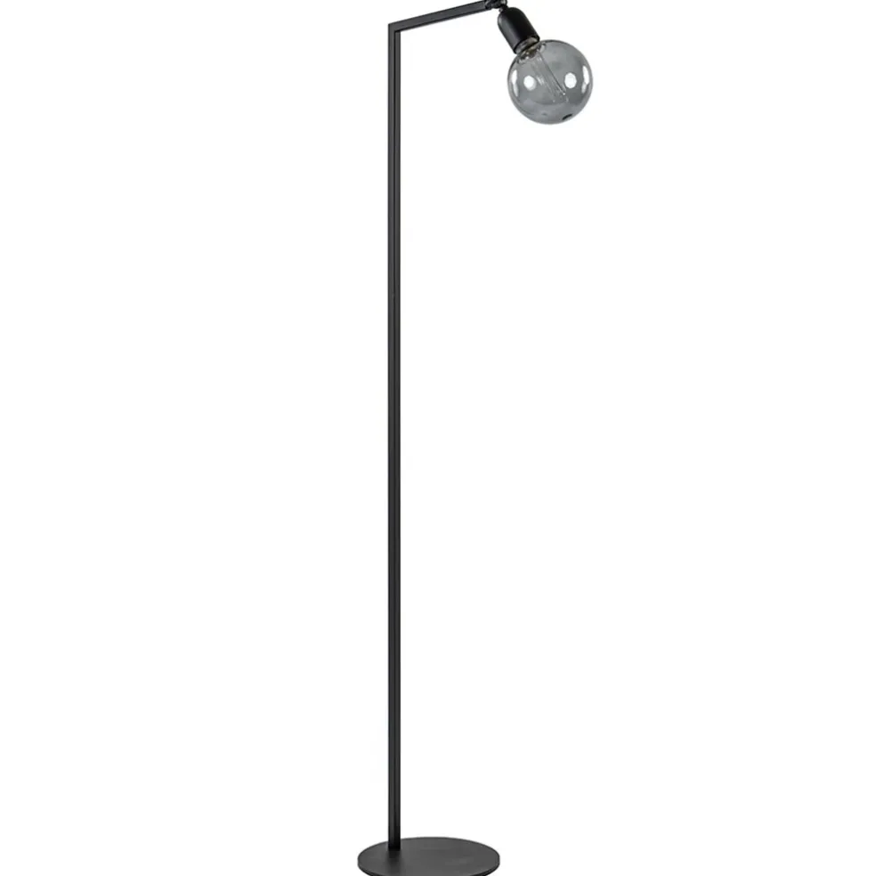 vloerlamp_tube_zwart_basi_0.webp Shop Straluma Vloerlamp Tube zwart basic met verstelbare pendel