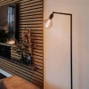 Shop Straluma Vloerlamp Tube zwart basic met verstelbare pendel