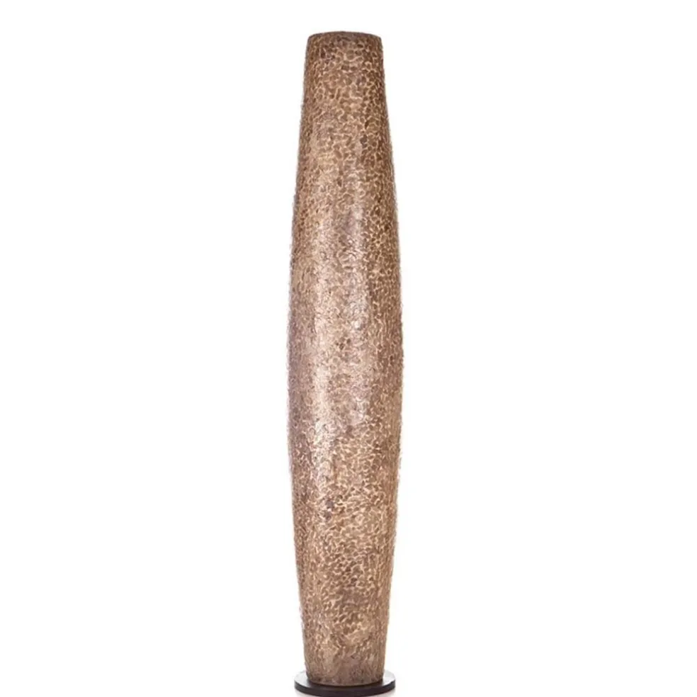 vloerlamp_wangi_gold_zuil_0.webp Hot Straluma Vloerlamp Wangi Gold zuil schelpen 150cm