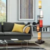 vloerlamp_zwart_l_multico_4.webp Shop Straluma Vloerlamp zwart 6L multicolor rood