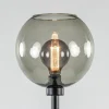 vloerlamp_zwart_met_smoke_2.webp Flash Sale Straluma Vloerlamp zwart met smoke glazen kap