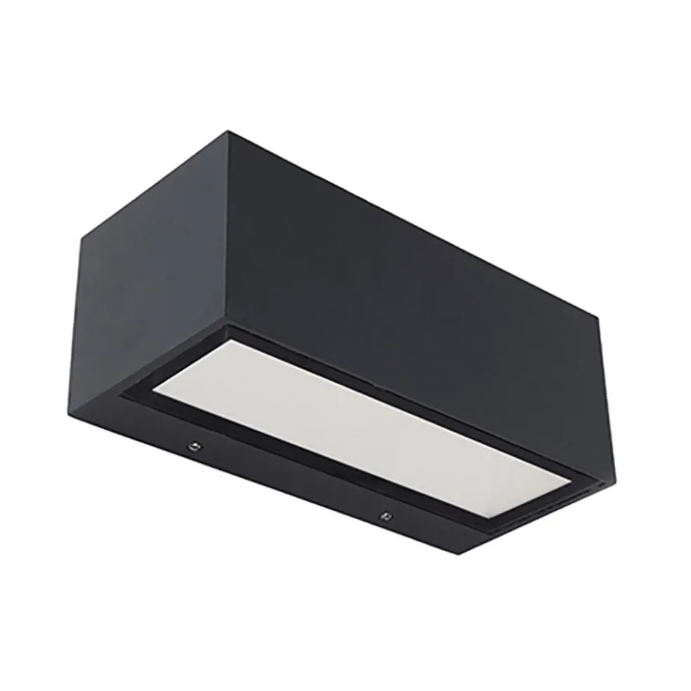 wandlamp_breed_updown_ant_0.webp Cheap Straluma Wandlamp breed up+down antraciet IP54