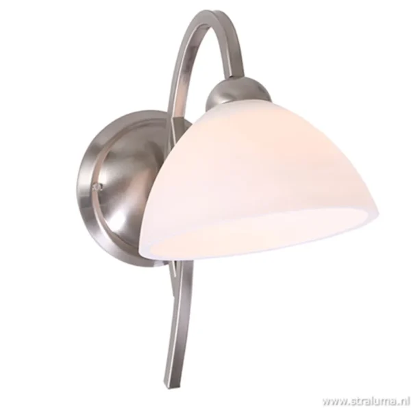 wandlamp_capri_staalglas__1.webp Store Straluma Wandlamp Capri staal/glas slaapkamer