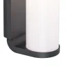 Clearance Straluma Wandlamp cilinder buiten grijs IP44 inclusief LED
