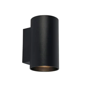 wandlamp_cilinder_zwart_u_0.webp Clearance Straluma Wandlamp cilinder zwart up+down gu10
