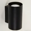 wandlamp_cilinder_zwart_u_2.webp Clearance Straluma Wandlamp cilinder zwart up+down gu10