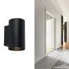 wandlamp_cilinder_zwart_u_4.webp Clearance Straluma Wandlamp cilinder zwart up+down gu10