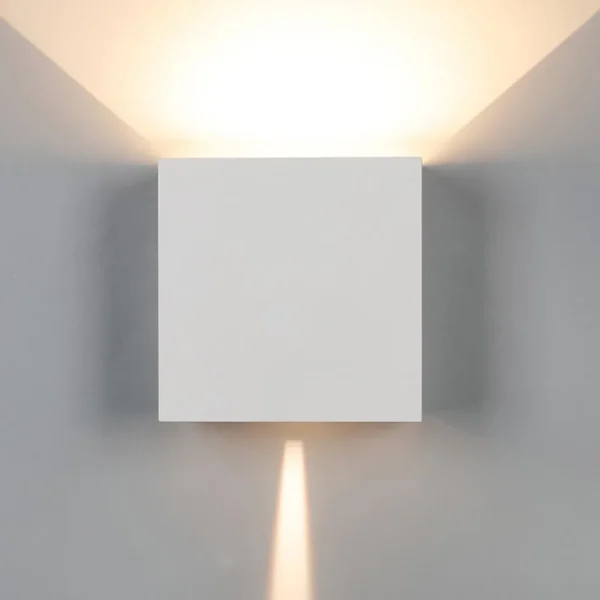 Online Straluma Wandlamp Davos XL wit IP65