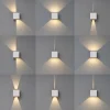 Online Straluma Wandlamp Davos XL wit IP65
