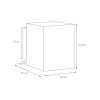 wandlamp_kubus_wit_g_3.webp New Straluma Wandlamp kubus wit G9