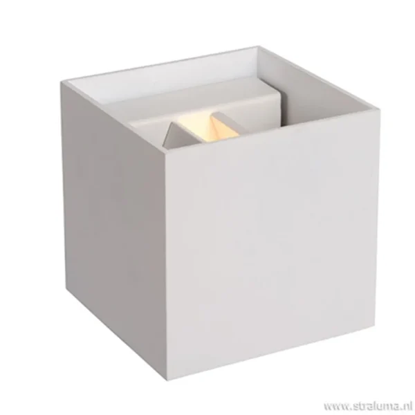 wandlamp_kubus_wit_verste_2.webp New Straluma Wandlamp kubus wit verstelbaar incl. led