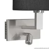 wandlamp_new_oval_kap_zwa_1.webp Discount Straluma Wandlamp New Oval kap zwart led