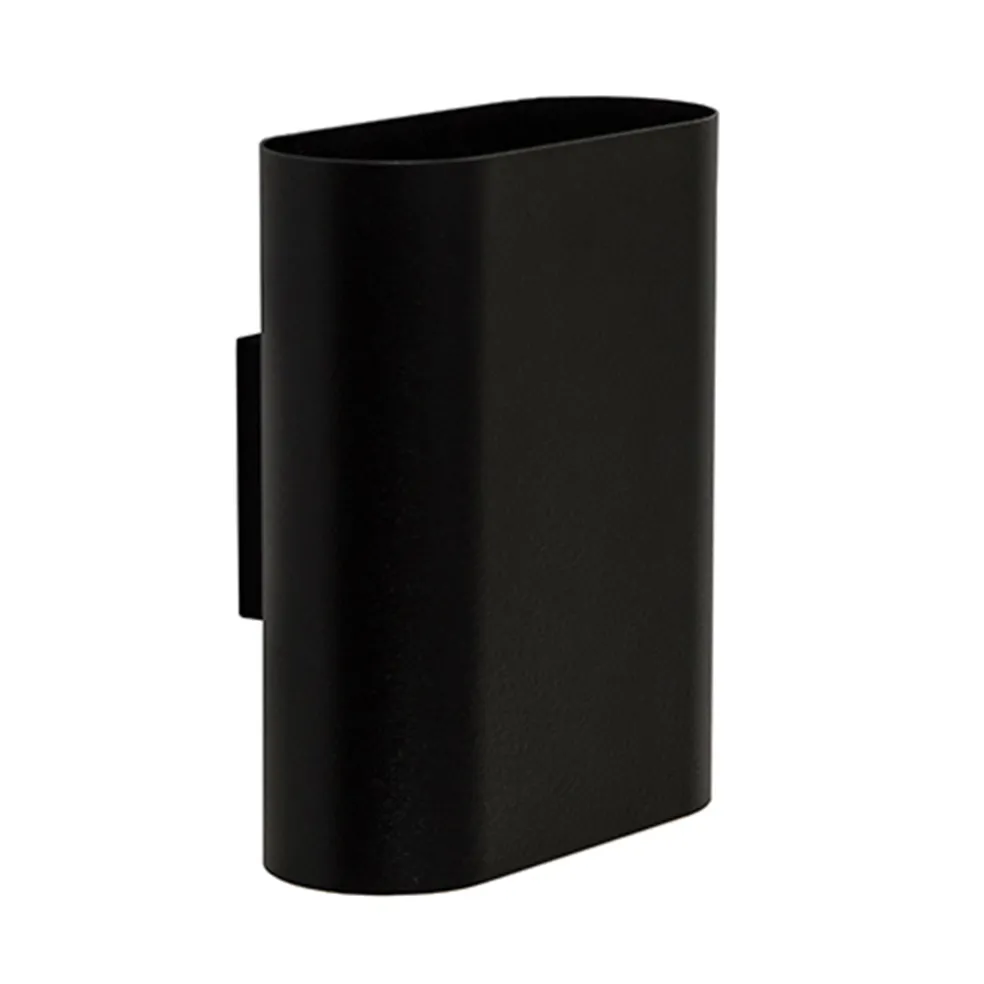 wandlamp_ovaal_zwart_xe_0.webp New Straluma Wandlamp ovaal zwart 2xe14