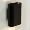 wandlamp_ovaal_zwart_xe_1.webp New Straluma Wandlamp ovaal zwart 2xe14