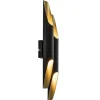 Best Straluma Wandlamp Pipes 48cm zwart/matgoud
