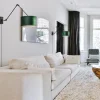wandlamp_prestige_chic_zw_4.webp Flash Sale Straluma Wandlamp Prestige Chic zwart/kap groen