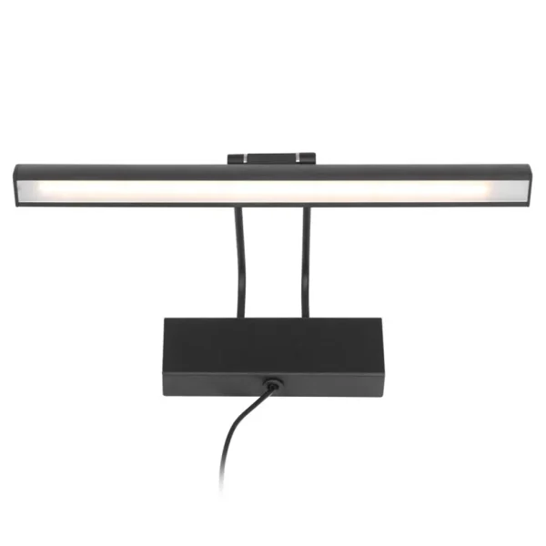 Discount Straluma Wandlamp schilderij zwart inclusief dimbaar LED