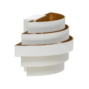 wandlamp_scudo_klein_witg_0.webp Store Straluma Wandlamp Scudo klein wit/goud