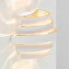 wandlamp_scudo_klein_witg_1.webp Store Straluma Wandlamp Scudo klein wit/goud