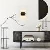 wandlamp_scudo_zwartgoud__4-1.webp Sale Straluma Wandlamp Scudo zwart/goud 20cm