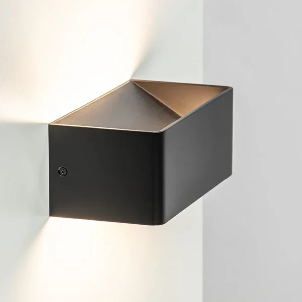 wandlamp_stretto_zwart_cm_1.webp Online Straluma Wandlamp Stretto zwart 20cm