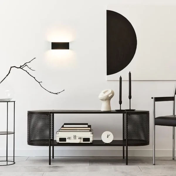 Flash Sale Straluma Wandlamp Stretto zwart/goud 20cm