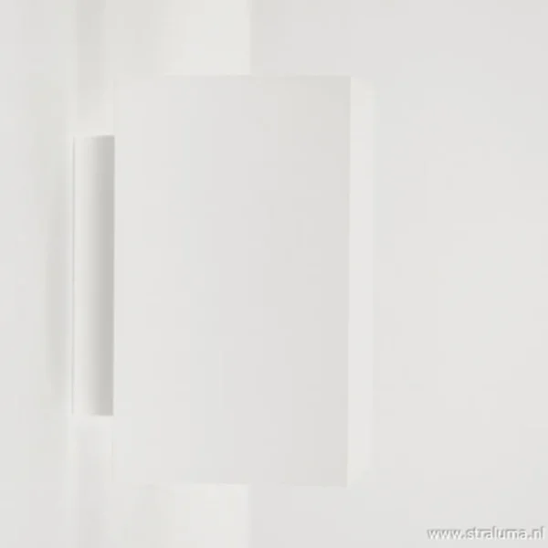 wandlamp_wit_rechthoek_up_1.webp Shop Straluma Wandlamp wit rechthoek up+down gu10
