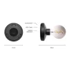 wandlamp_zwart_met_smoke__1.webp Best Straluma Wandlamp zwart met smoke dimbaar/oplaadbaar